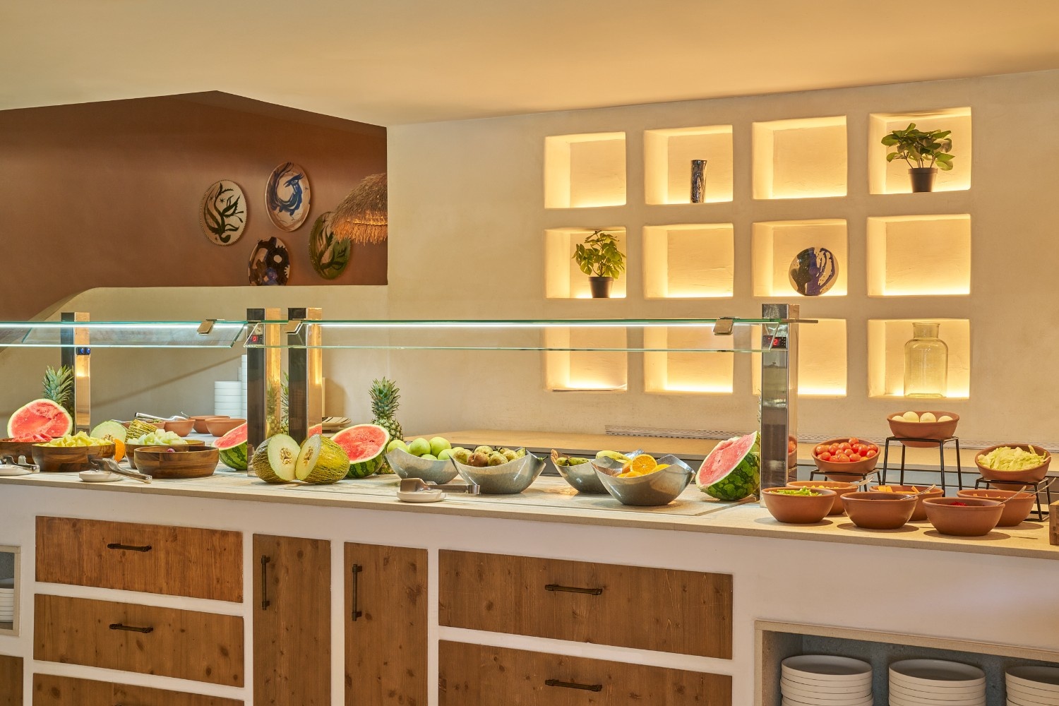 image showing fresh food for the breakfast buffet for hyde