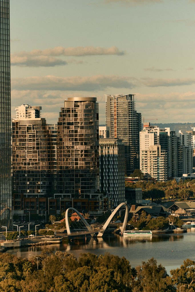 aerial view of Hyde Perth
