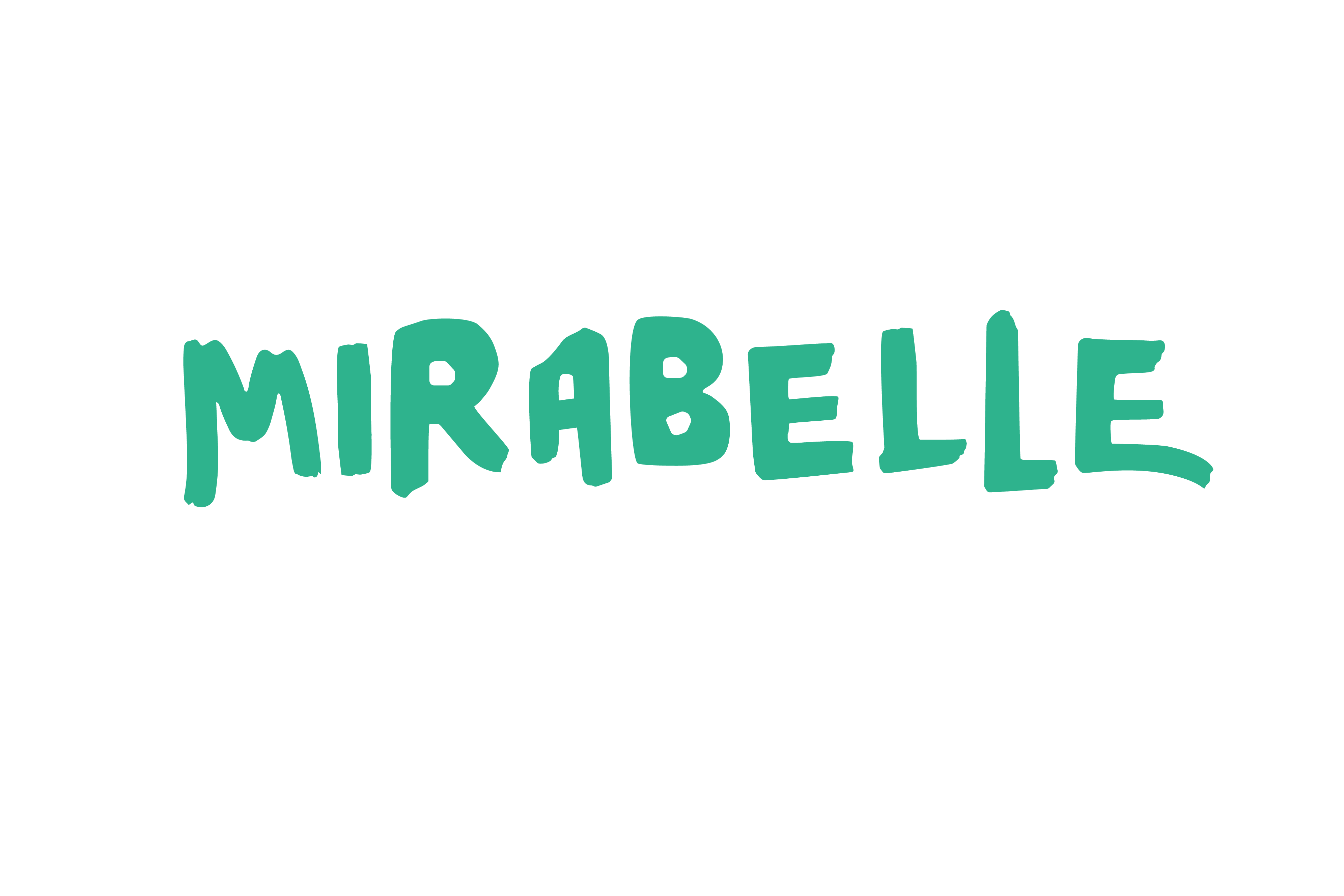 Mirabelle logo in green