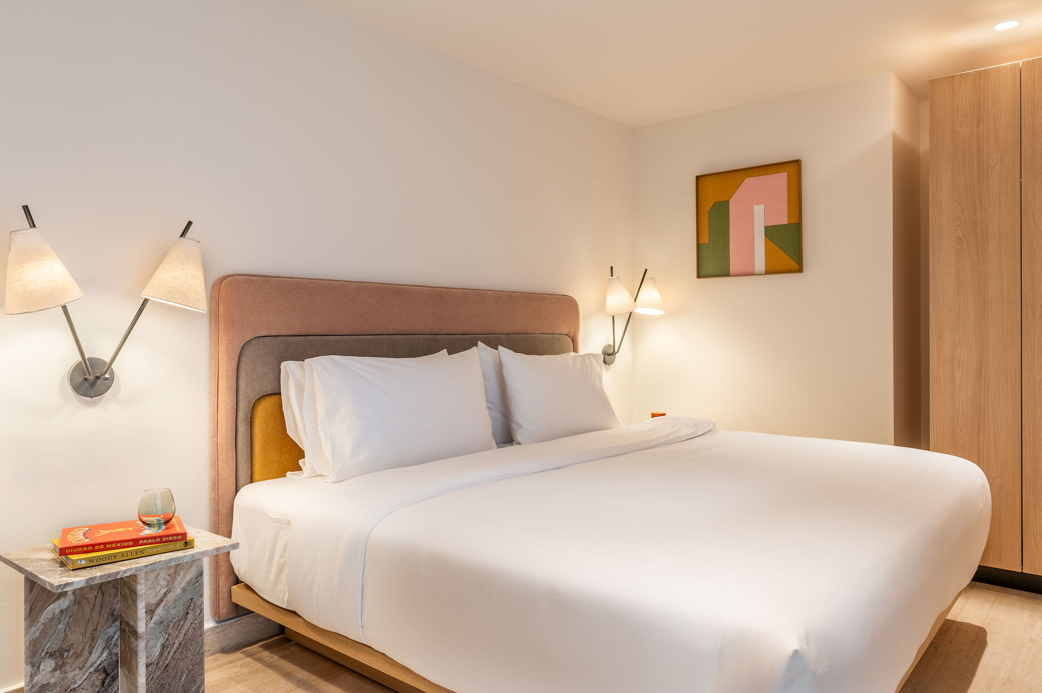 Chambre d'hôtes confortable, conçue pour des séjours urbains à Mexico