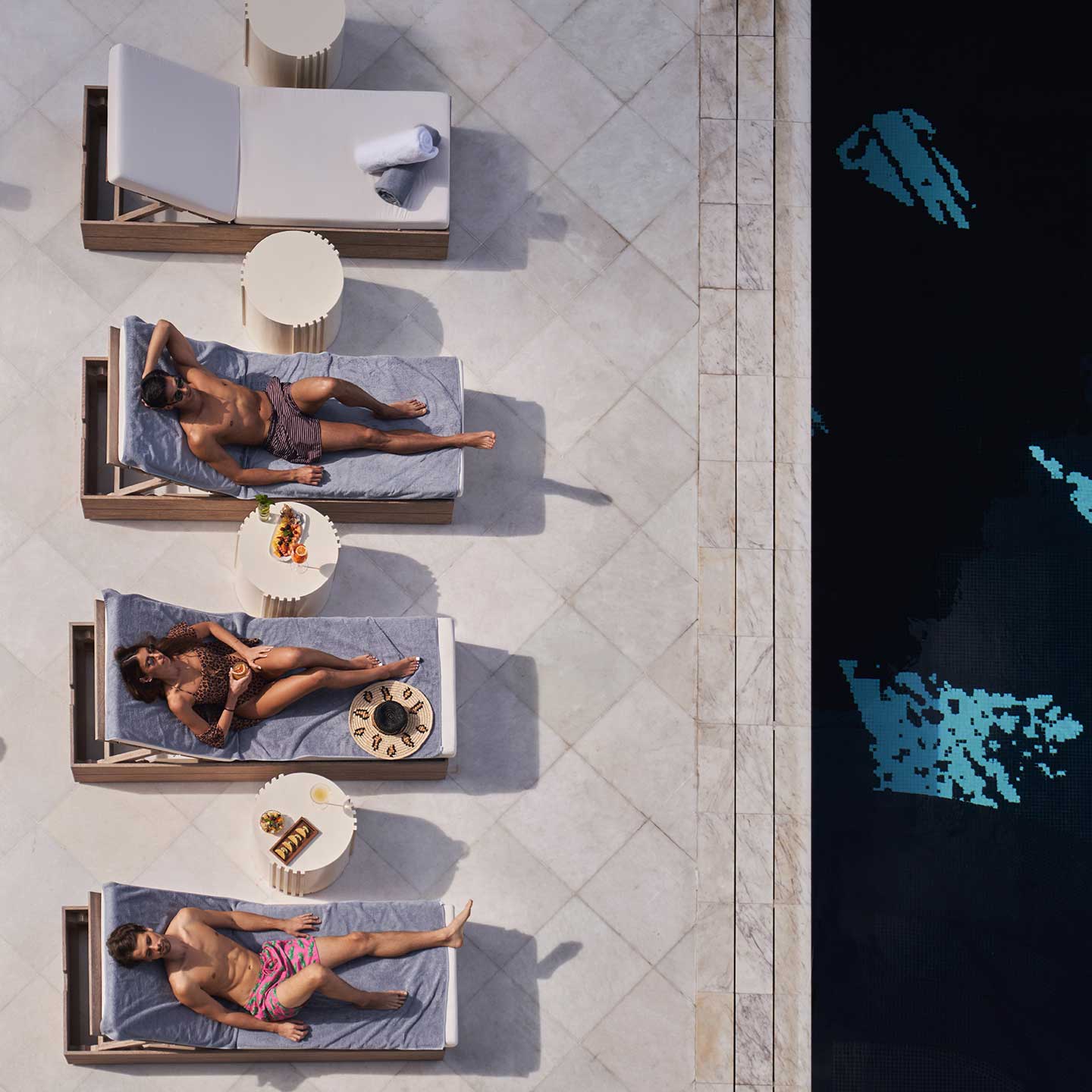 Swimming pool at Hyde Dubai