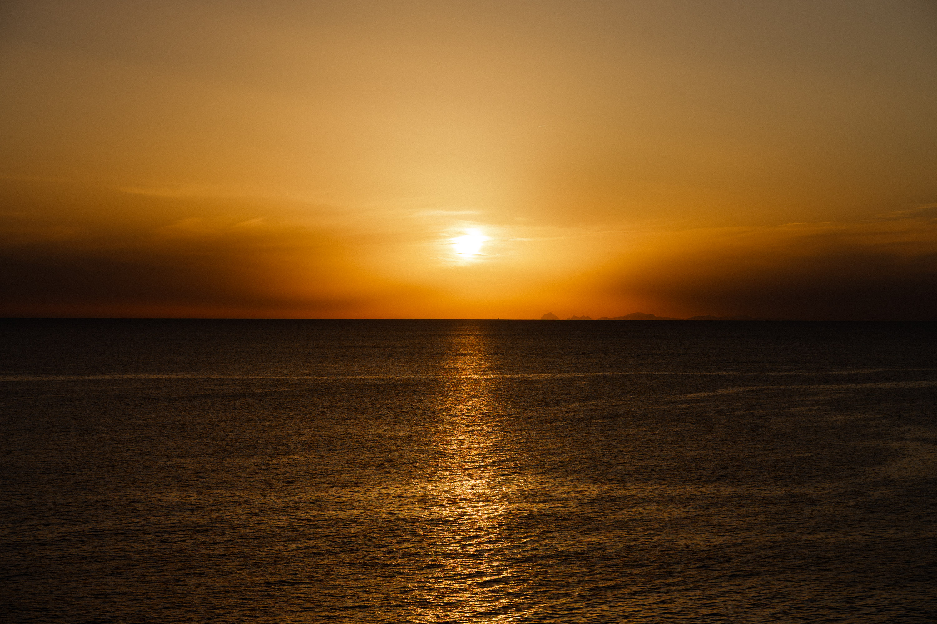 Sunset in Ibiza